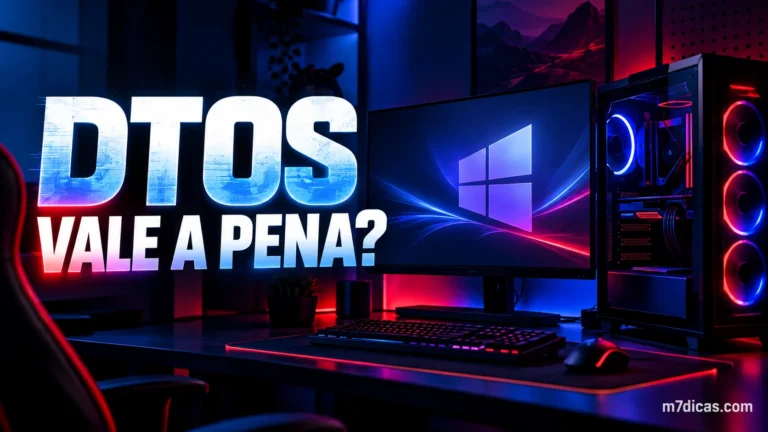 DTOS Windows modificado para jogos e PC fraco