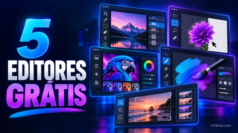 Editores de imagem grátis como alternativas ao Photoshop