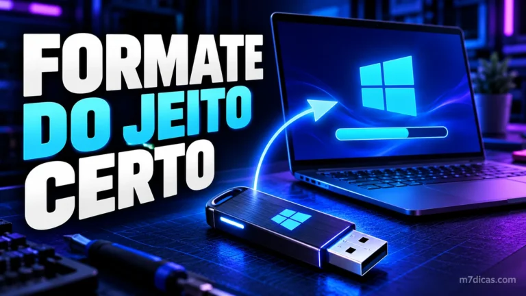 Como formatar o PC para instalar um playbook no Windows