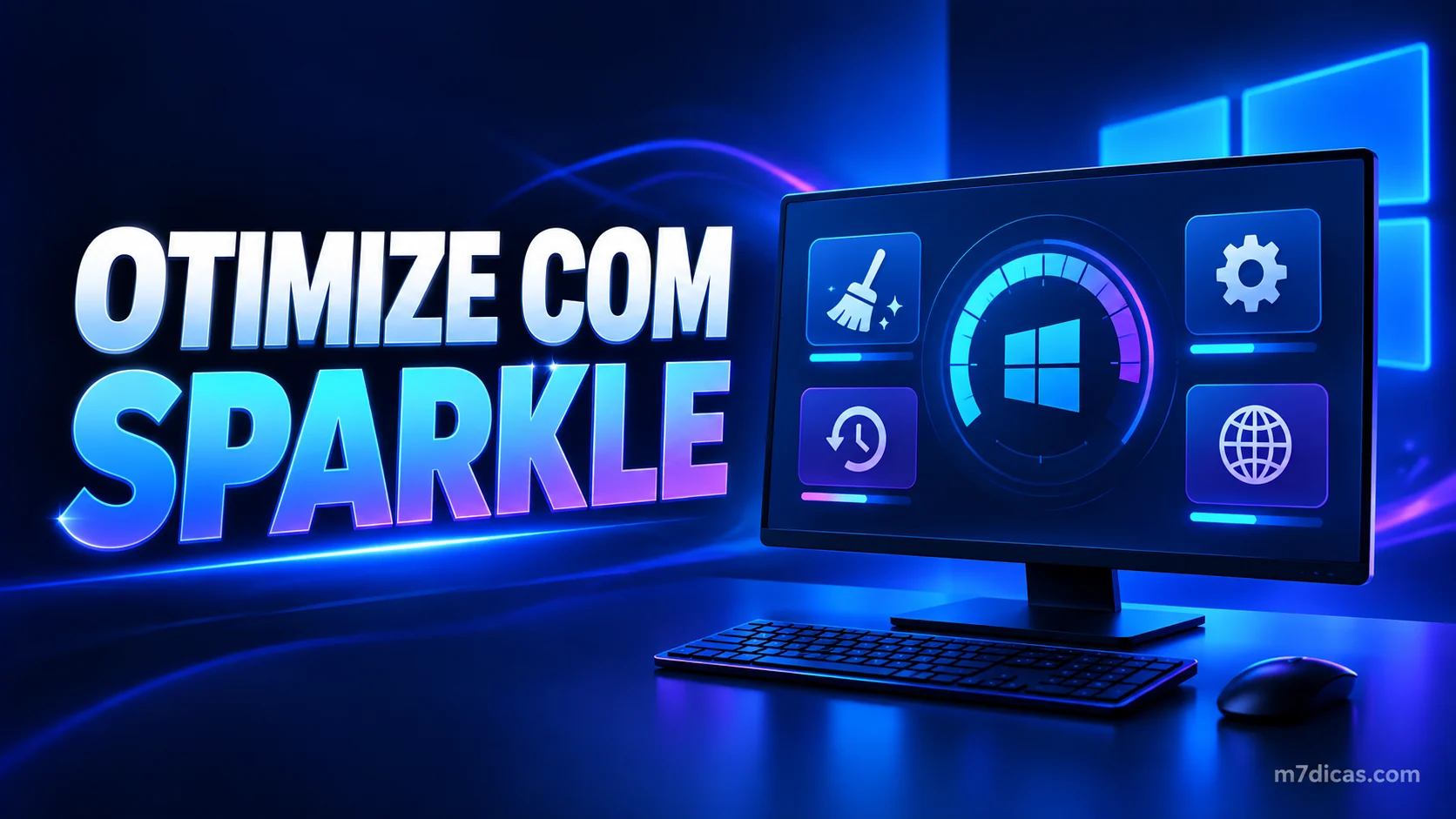 Sparkle para otimizar e limpar o Windows