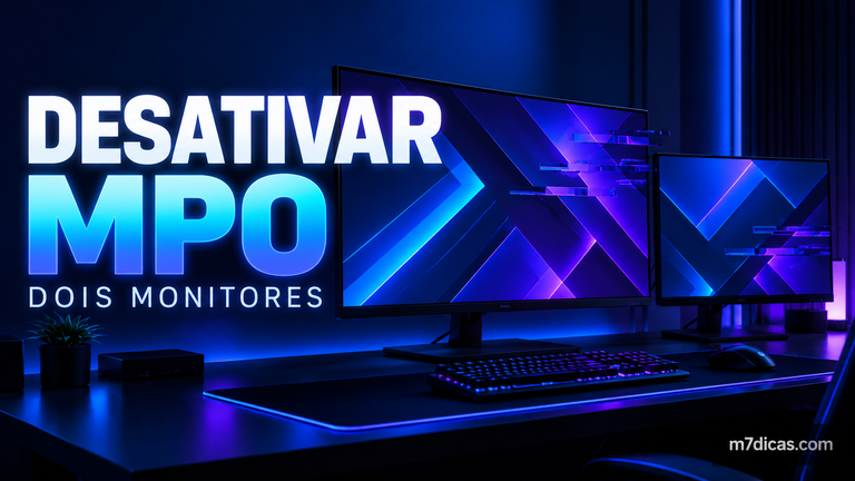 Como desativar o MPO em QUALQUER placa de video com dois monitores