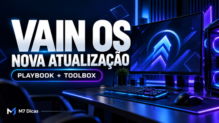 Nova Atualização do Vain OS: O Melhor Windows Modificado para FPS e PC Fraco